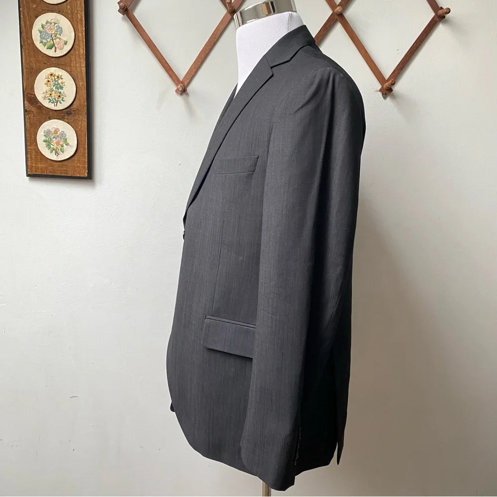 Luigi Bianchi Mantova Virgin Wool Blazer